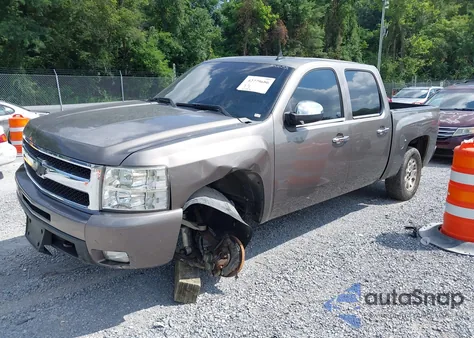 2013 Chevrolet Silverado 1500 Ltz из США, поврежденный, VIN 3GCPCTE00DG133018